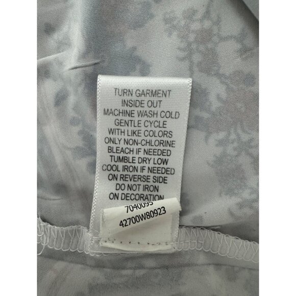 Red White Blue Abstract Sublimation Embellished Dress Size 1X 16‎ 18 Summer Plus - Picture 7 of 10